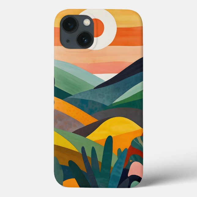 Sunrise Over Rolling Hills Case-Mate iPhone Case (Back)