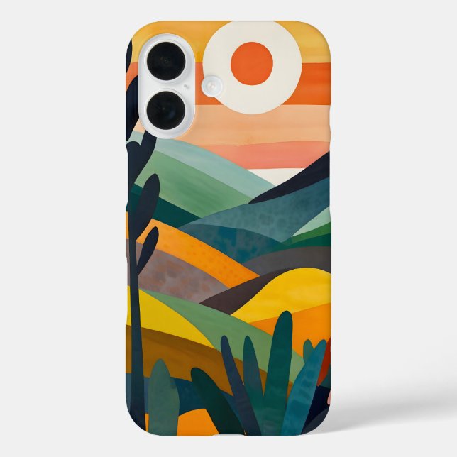 Sunrise Over Rolling Hills Case-Mate iPhone Case (Back)