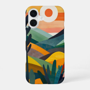 Sunrise Over Rolling Hills iPhone 16 Case