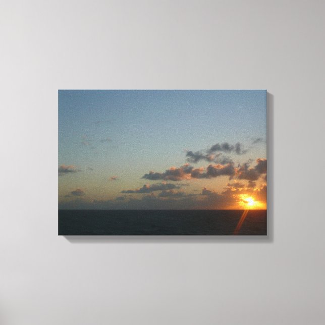 Sunrise over San Juan I Puerto Rico Canvas Print (Front)