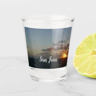 Sunrise over San Juan I Puerto Rico Shot Glass