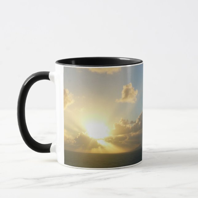 Sunrise over San Juan II Puerto Rico Mug (Left)