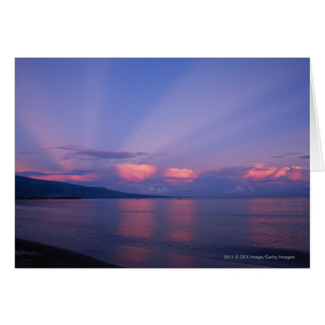 Sunrise over sea (Front Horizontal)