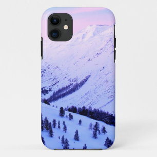 Sunrise over Snowy Mountains iPhone 11 Case