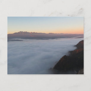 Sunrise over Tatras Postcard