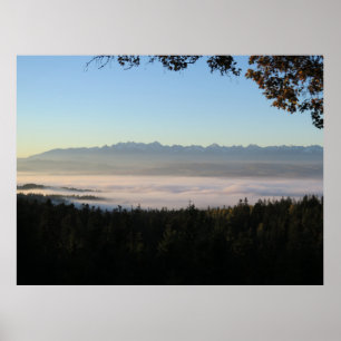 Sunrise over Tatras Poster