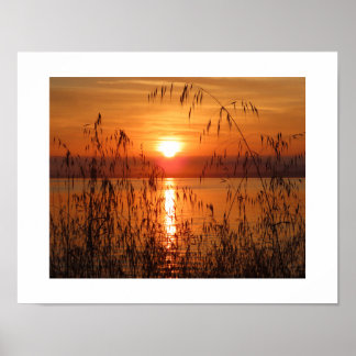 Sunrise over the Bay Poster