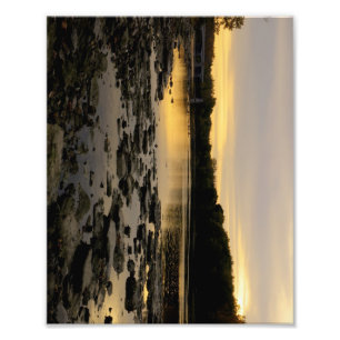 Sunrise over the Maumme river Photo Print
