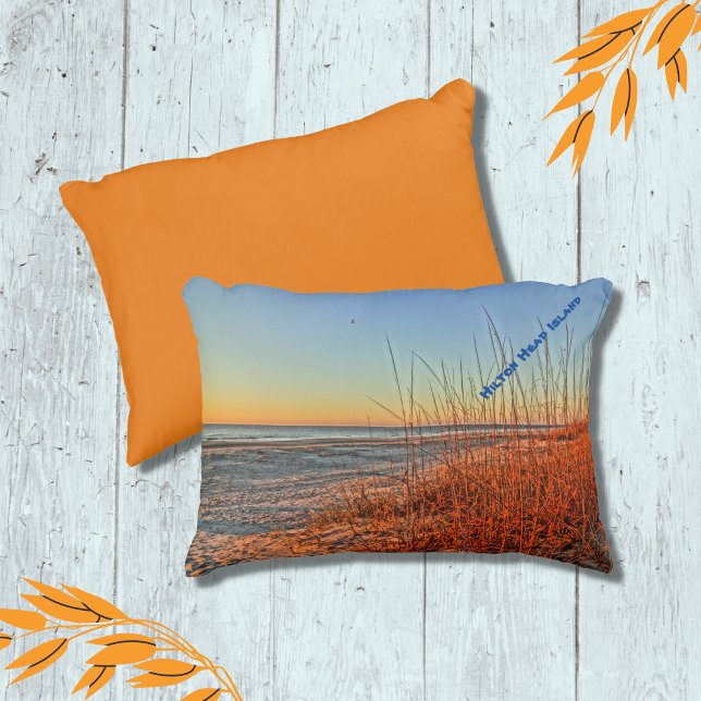 Sunrise Over The Surf! Hilton Head Island, SC Decorative Pillow (Creator Uploaded)