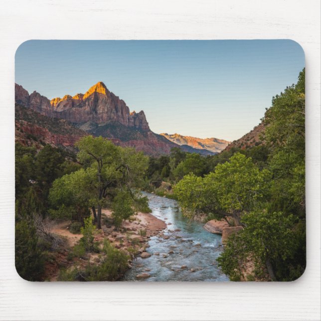Sunrise Over the Watchman Mouse Pad (Front)
