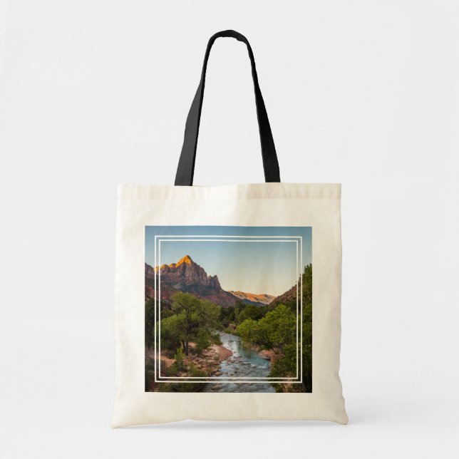 Sunrise Over the Watchman Tote Bag (Front)