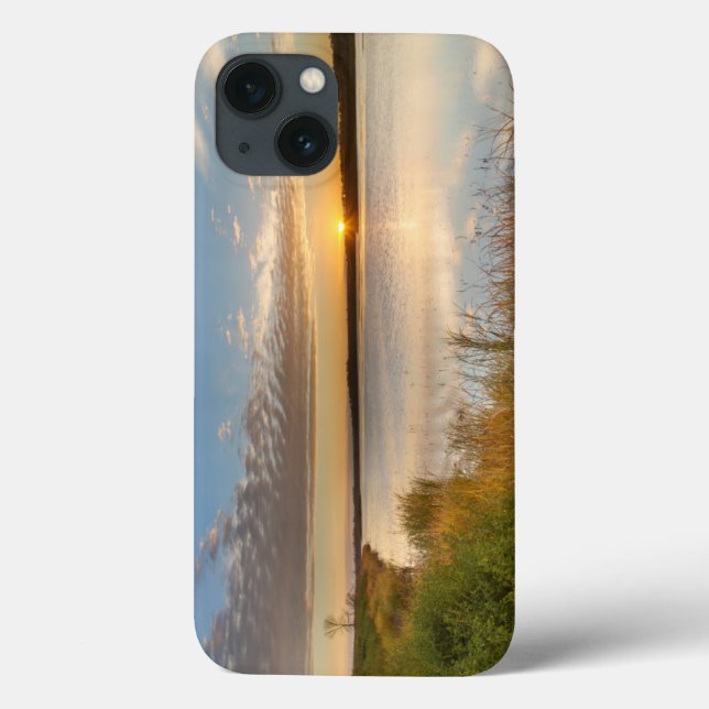 Sunrise Over Wetlands At Arrowwood National Case-Mate iPhone Case (Back)