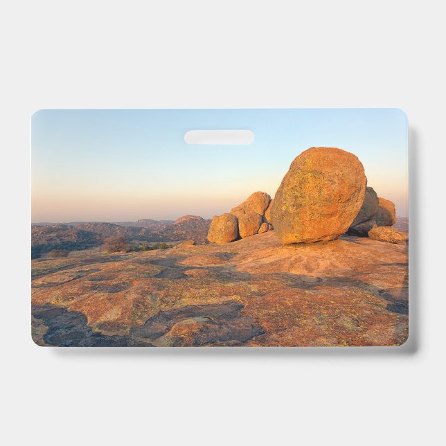 Sunrise overMatobo Hills Badge (Front)