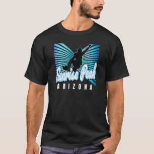 Sunrise Peak Bodacious Snowboarder Sunrise Peak AZ T-Shirt