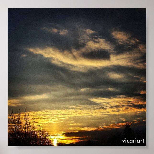 Sunrise Photo Poster (Front)