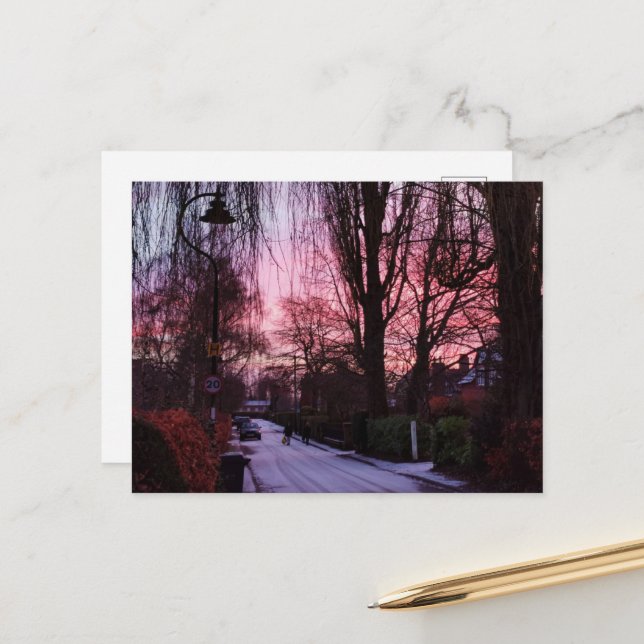 Sunrise  postcard (Front/Back In Situ)