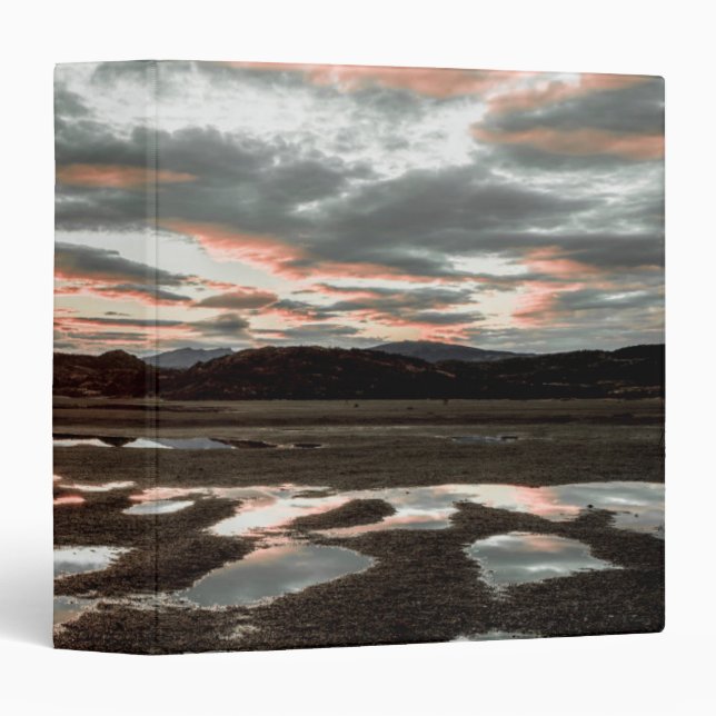 Sunrise reflections at Lago Grey Binder (Front/Spine)