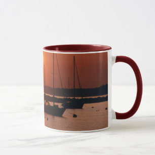Sunrise Sailboats Mug
