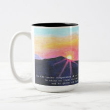 Sunrise Scriphe Mug