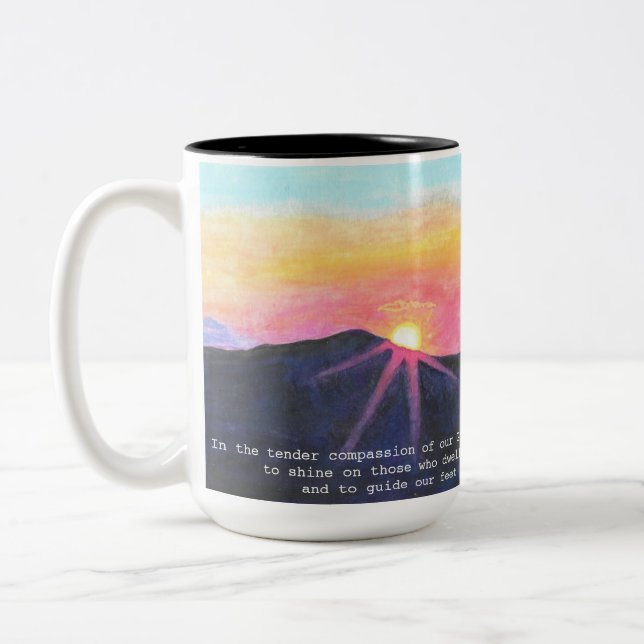 Sunrise Scriphe Mug (Gauche)