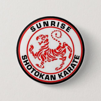 Sunrise Shotokan Karate Badges 2 Inch Round Button