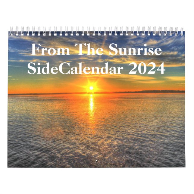Sunrise Side 2024 Calendar (Cover)