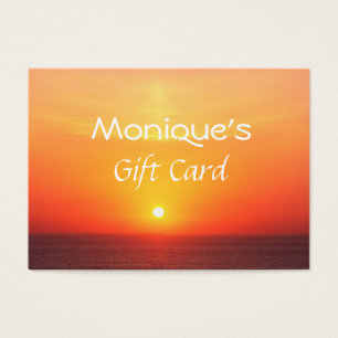 Sunrise Spa salon gift certificate