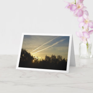 Sunrise Streaks, Skyscape Card