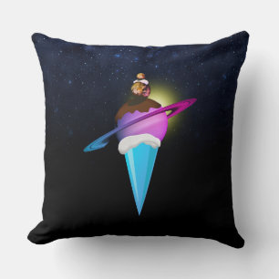 Sunrise Sundae Throw Pillow