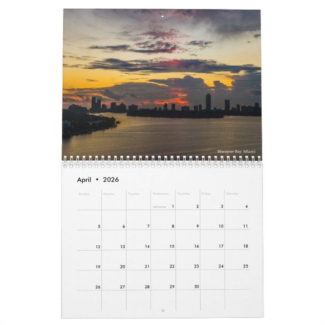 Sunrise & Sunset Calendar (Apr 2026)