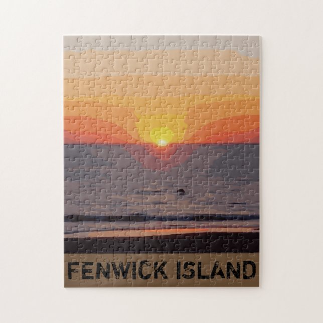 SUNRISE-SUNSET JIGSAW PUZZLE (Vertical)