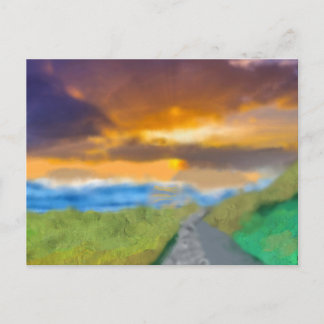 Sunrise, Sunset,  Postcard