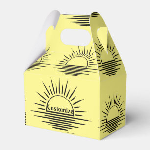 Sunrise/Sunset Reflection Thunder_Cove Favor Box