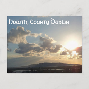 Sunrise Sur La Carte Postale Howth