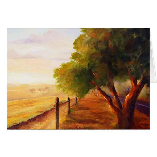 Sunrise sur Whiskey Hill Road (Devant horizontal)