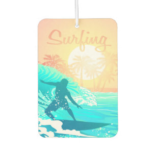 Sunrise Surfer Air Freshener