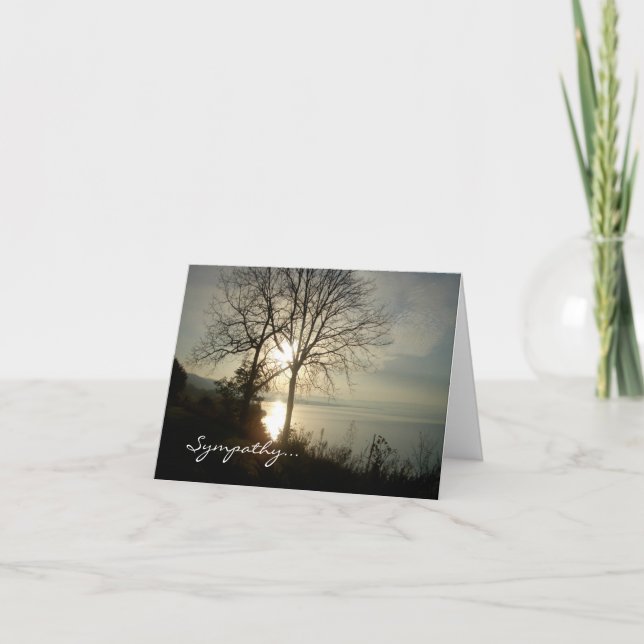 Sunrise Sympathy card (Front)