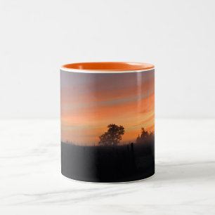 Sunrise Two-Tone Coffee Mug
