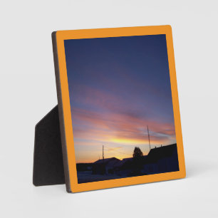 Sunrise Wall Art Design Plaque