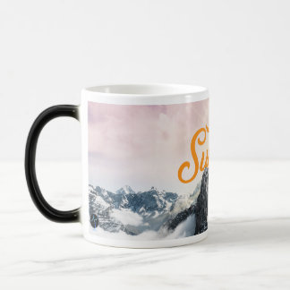 Sunrise with Jesus Morphing Mug