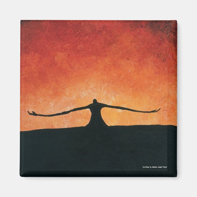 SunRiser by Nathan Jalani Taylor Magnet (Front)