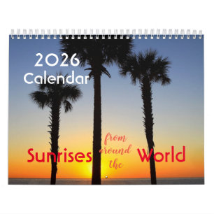 Sunrises from Around the World w/ Poetry Calendar