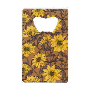 Sunroot, tournesol sauvage en jaune et marron