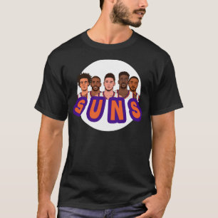 Suns Dbook Booker Cp3 Ayton Cam Johnson Phoenix T-Shirt
