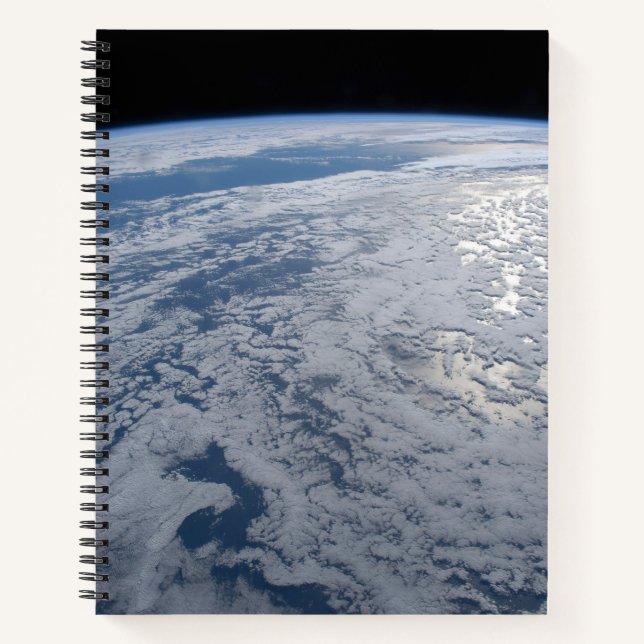 Sun's Glint Beaming On The South Pacific Ocean. Notebook (Front)