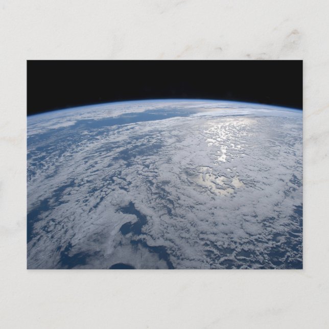 Sun's Glint Beaming On The South Pacific Ocean. Postcard (Front)