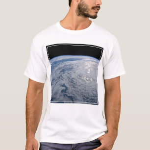 Sun's Glint Beaming On The South Pacific Ocean. T-Shirt