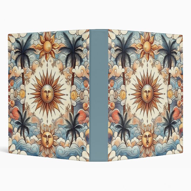 Sun's in Paradise Binder (Background)