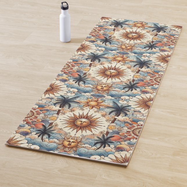 Sun's in Paradise Yoga Mat (In Situ)