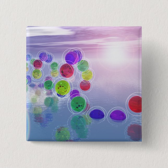 Suns in Their Courses Button (Front)